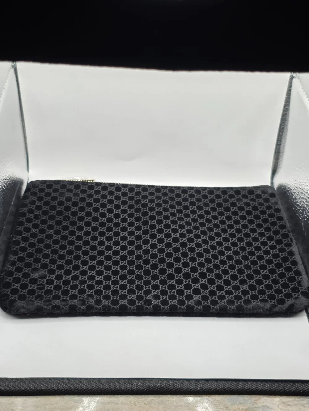 Gucci Beauty Velvet Cosmetic Bag